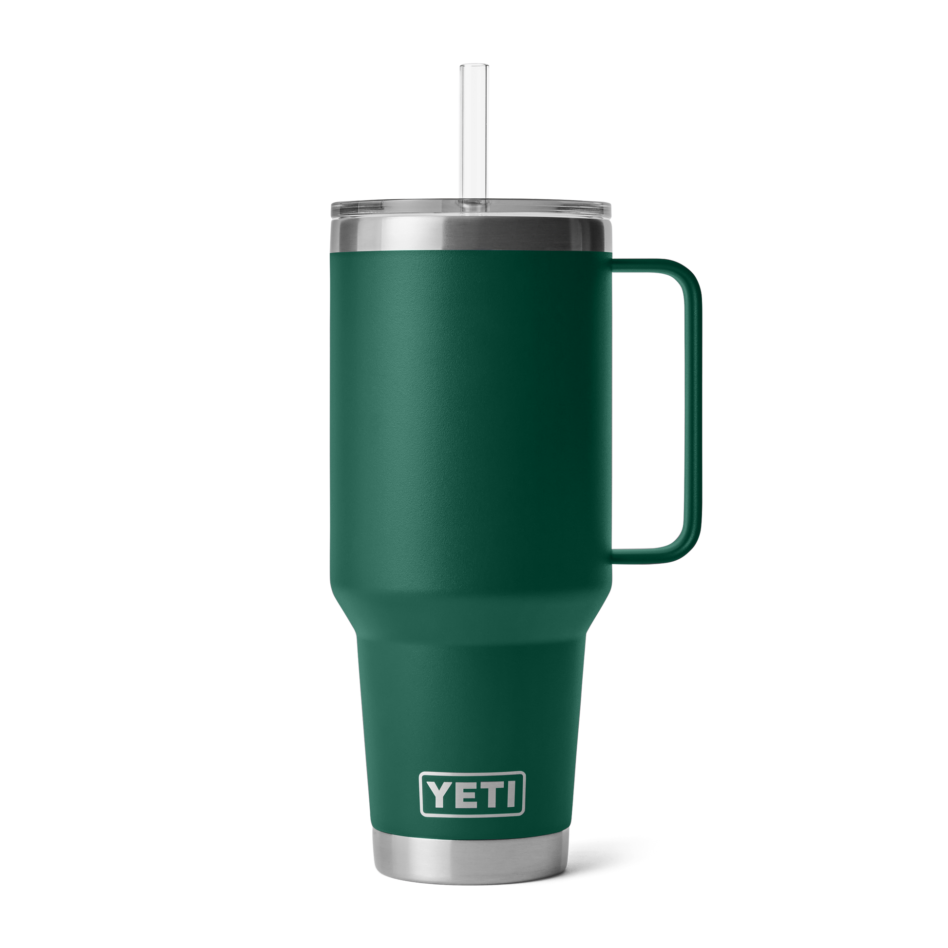 YETI Rambler® 42 oz (1.2 l) Straw Mug Black Forest Green