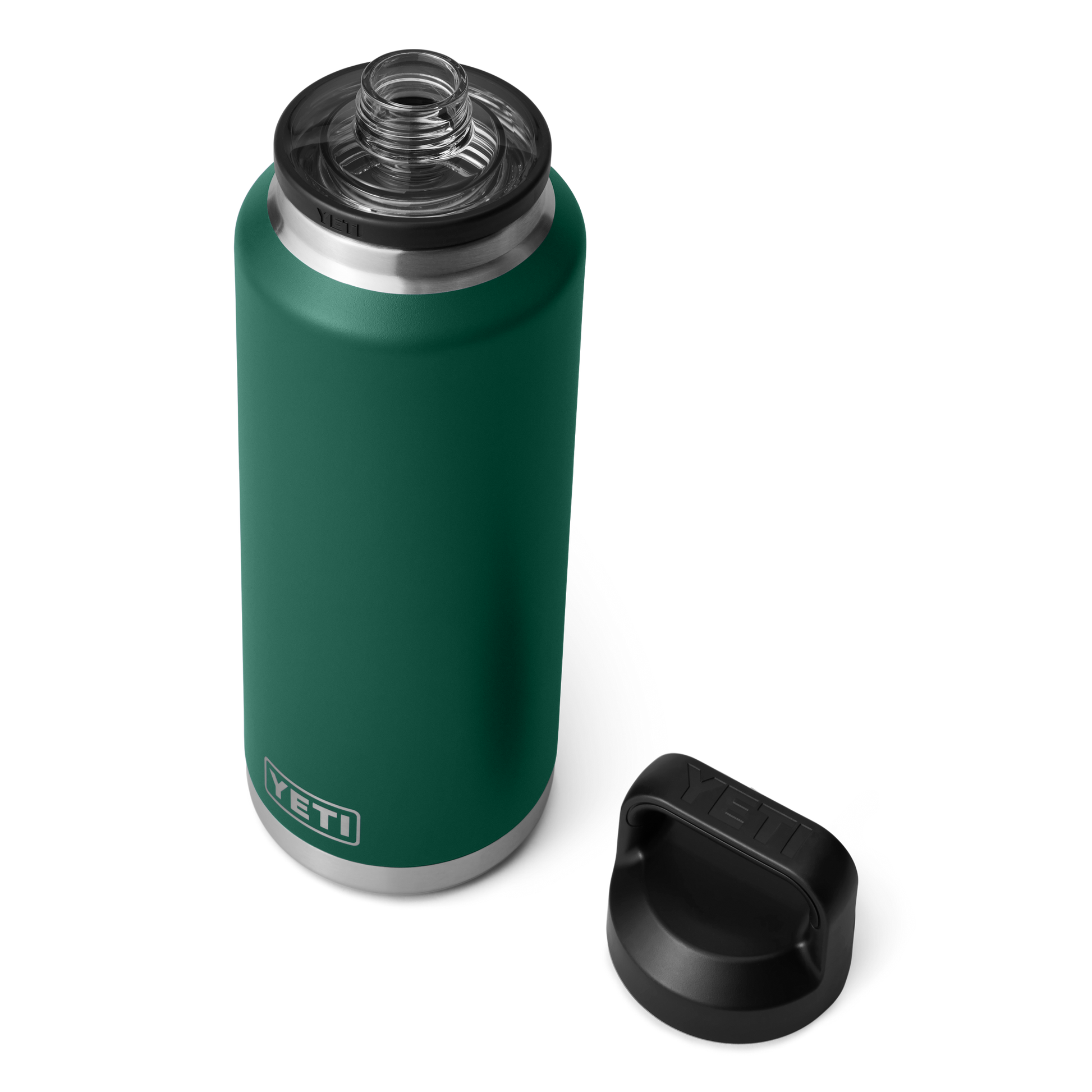 YETI Rambler® 46 oz Fles van 1,3 liter Black Forest Green