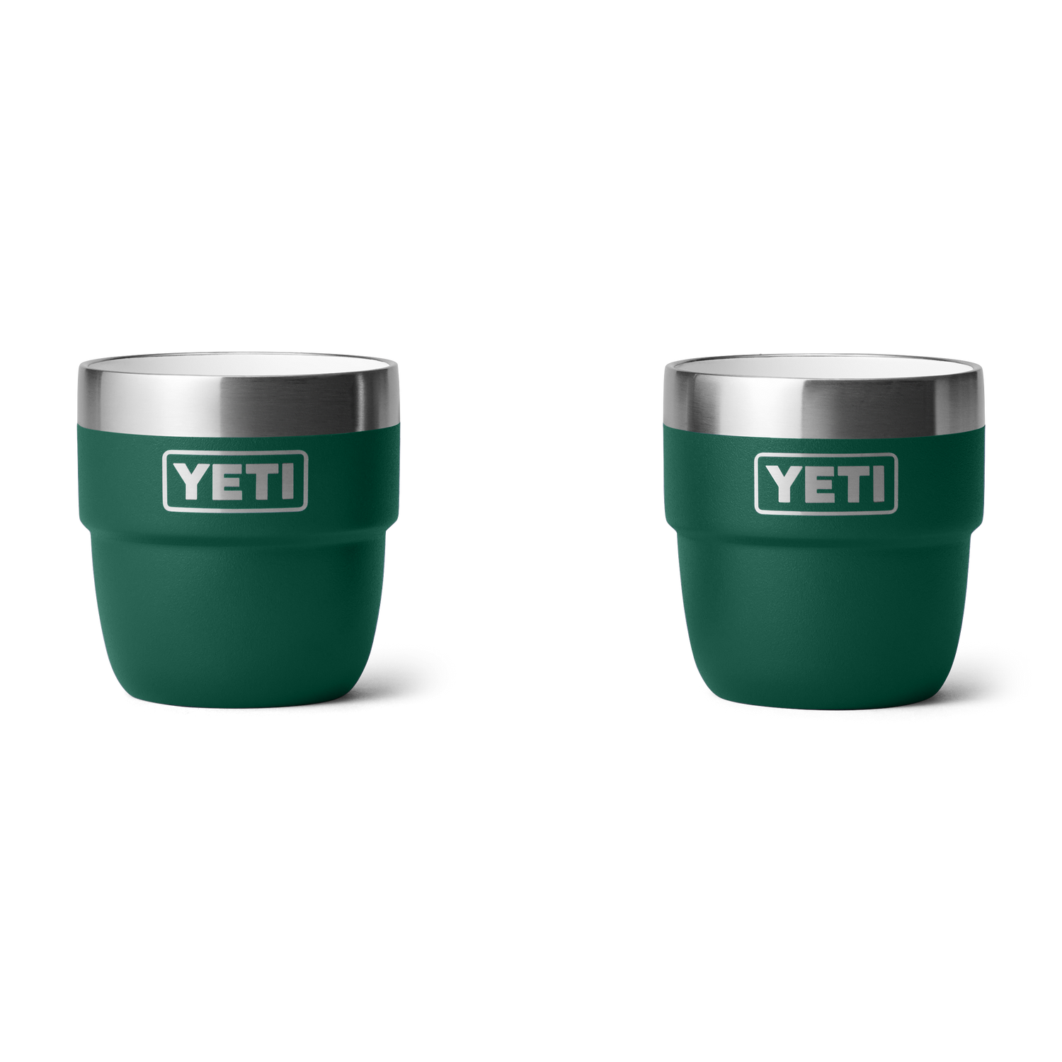 YETI Rambler® 4 oz (118 ml) Stackable Cups Black Forest Green