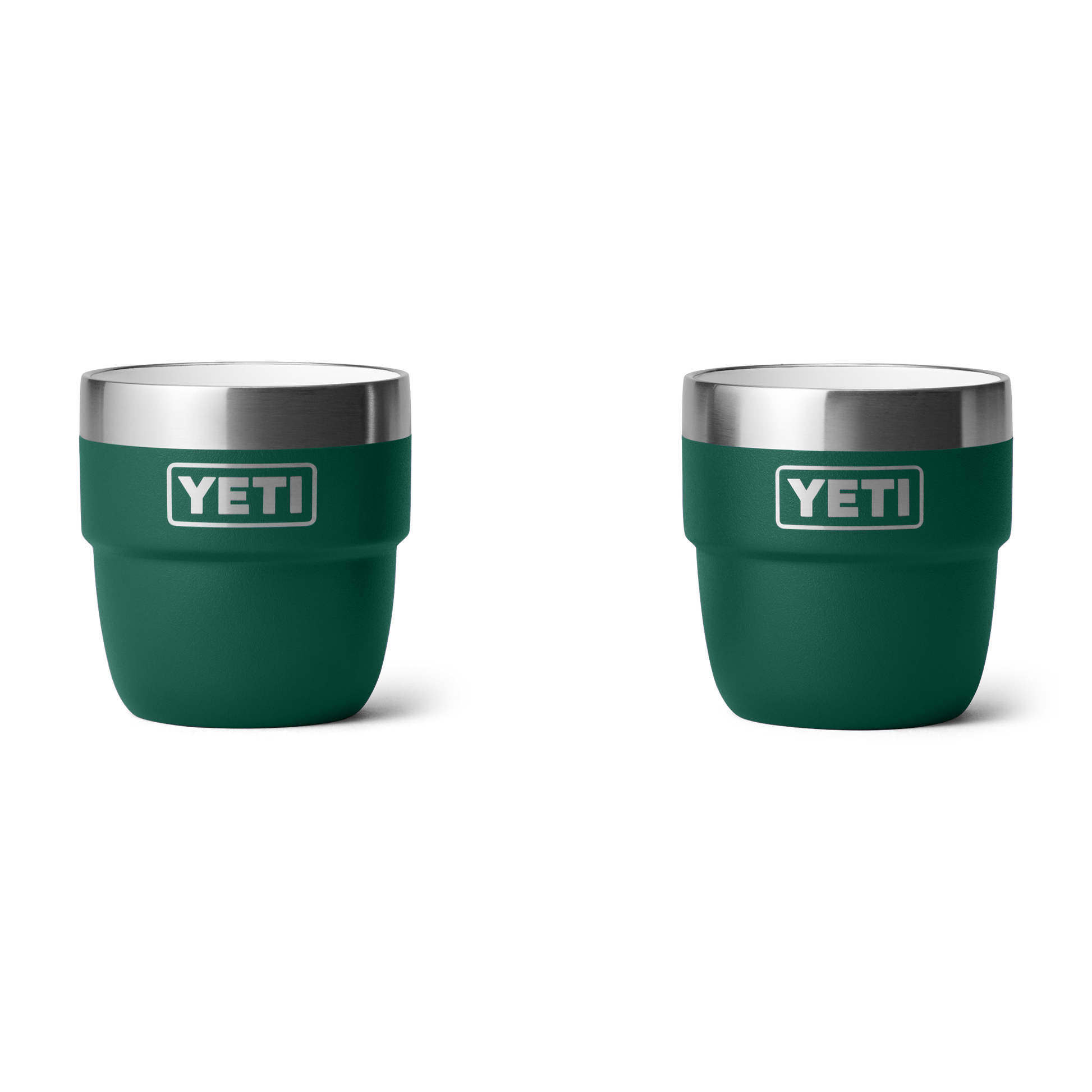 YETI Rambler® 4 oz (118 ml) Stackable Cups Black Forest Green