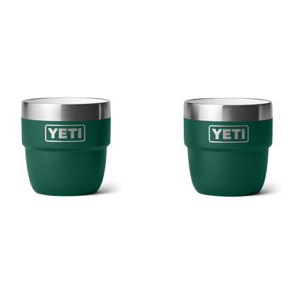 YETI Rambler® 4 oz (118 ml) Stackable Cups Black Forest Green