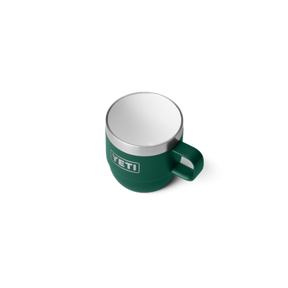 YETI Rambler® 6 oz (177 ml) stapelbare mokken Black Forest Green
