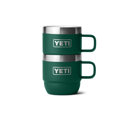 YETI Rambler® 6 oz (177 ml) stapelbare mokken Black Forest Green