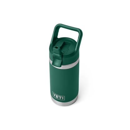 YETI Rambler® Jr 12 oz Fles van 355 ml voor kinderen Black Forest Green