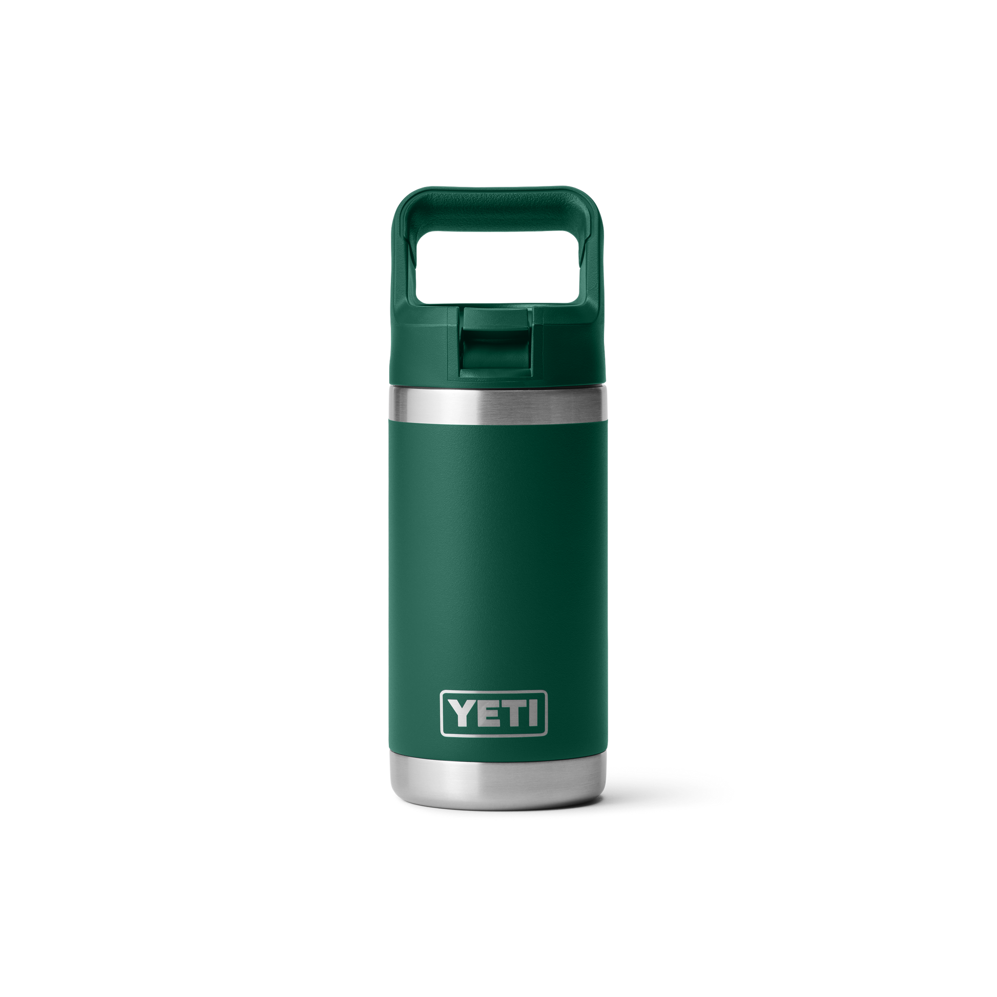 YETI Rambler® Jr 12 oz Fles van 355 ml voor kinderen Black Forest Green