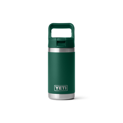 YETI Rambler® Jr 12 oz Fles van 355 ml voor kinderen Black Forest Green