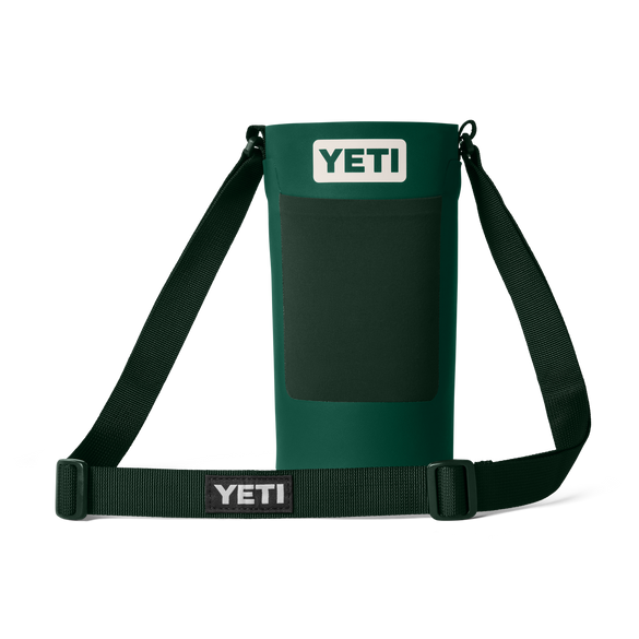 YETI Rambler® Bottle Sling Large Black Forest Green