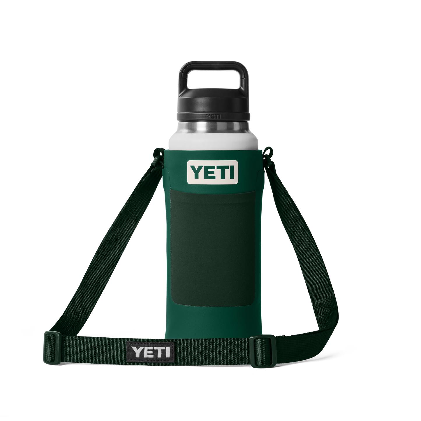 YETI Rambler® Bottle Sling Groot Black Forest Green