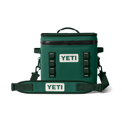 YETI Hopper Flip® 12 Soft Cooler Black Forest Green