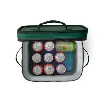 YETI Hopper Flip® 12 Soft Cooler Black Forest Green
