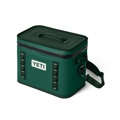 YETI Hopper Flip® 18 Soft Cooler Black Forest Green