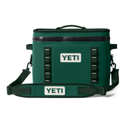 YETI Hopper Flip® 18 Soft Cooler Black Forest Green