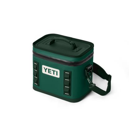 YETI Hopper Flip® 8 Soft Cooler Black Forest Green