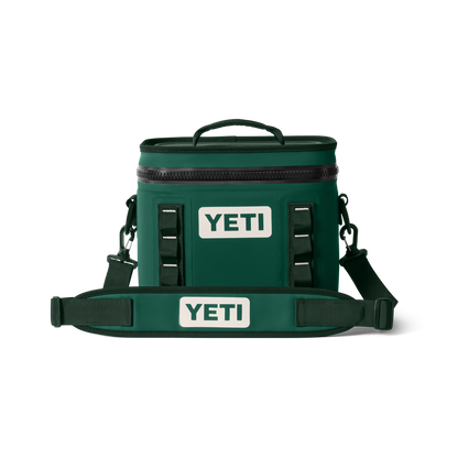 YETI Hopper Flip® 8 Soft Cooler Black Forest Green