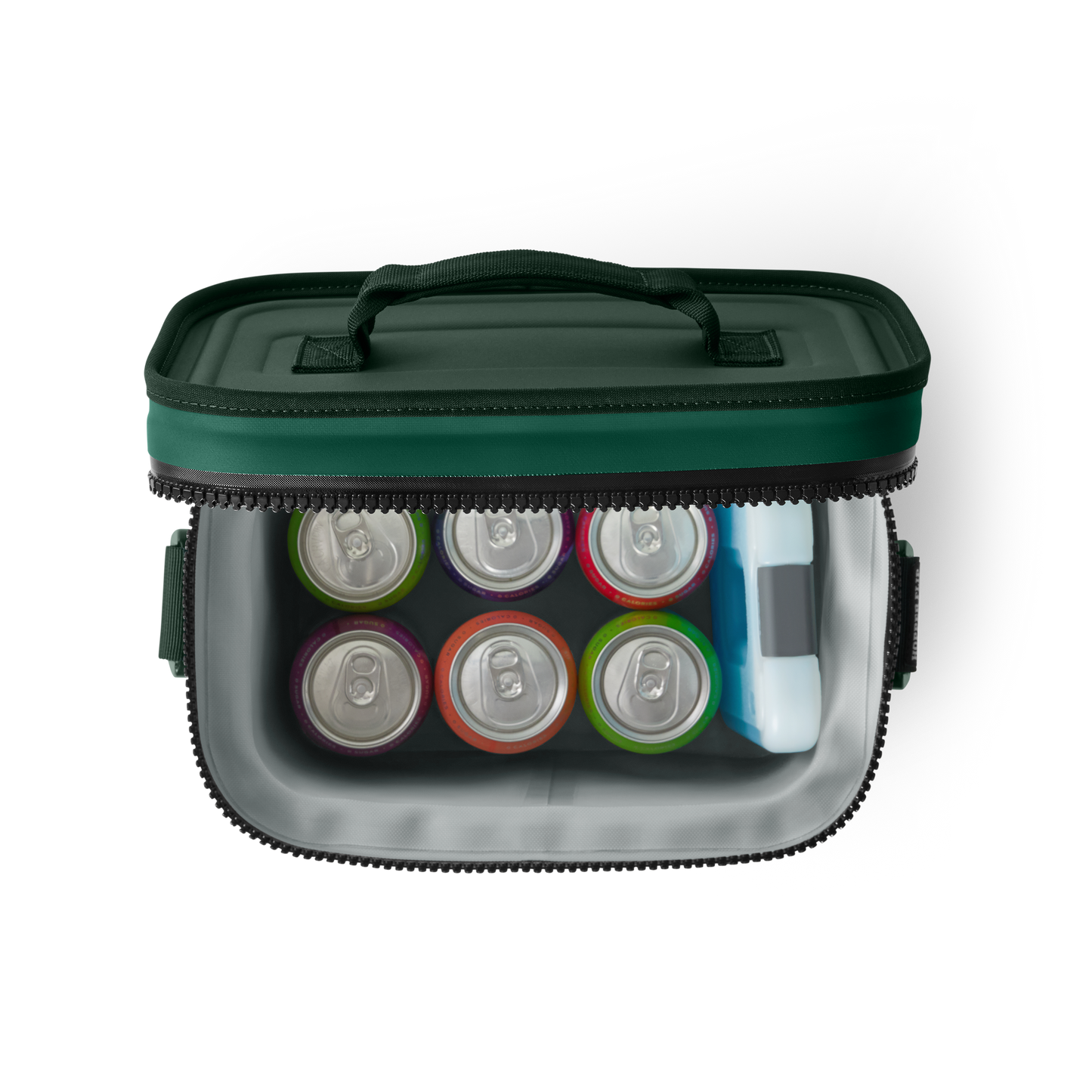 YETI Hopper Flip® 8 Soft Cooler Black Forest Green