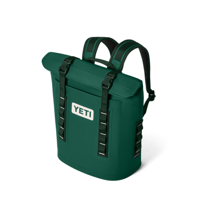 YETI Hopper® M12 Soft Rugzak Koeltas Black Forest Green