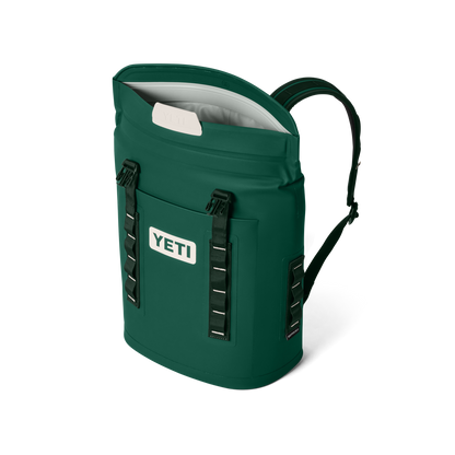 YETI Hopper® M12 Soft Rugzak Koeltas Black Forest Green