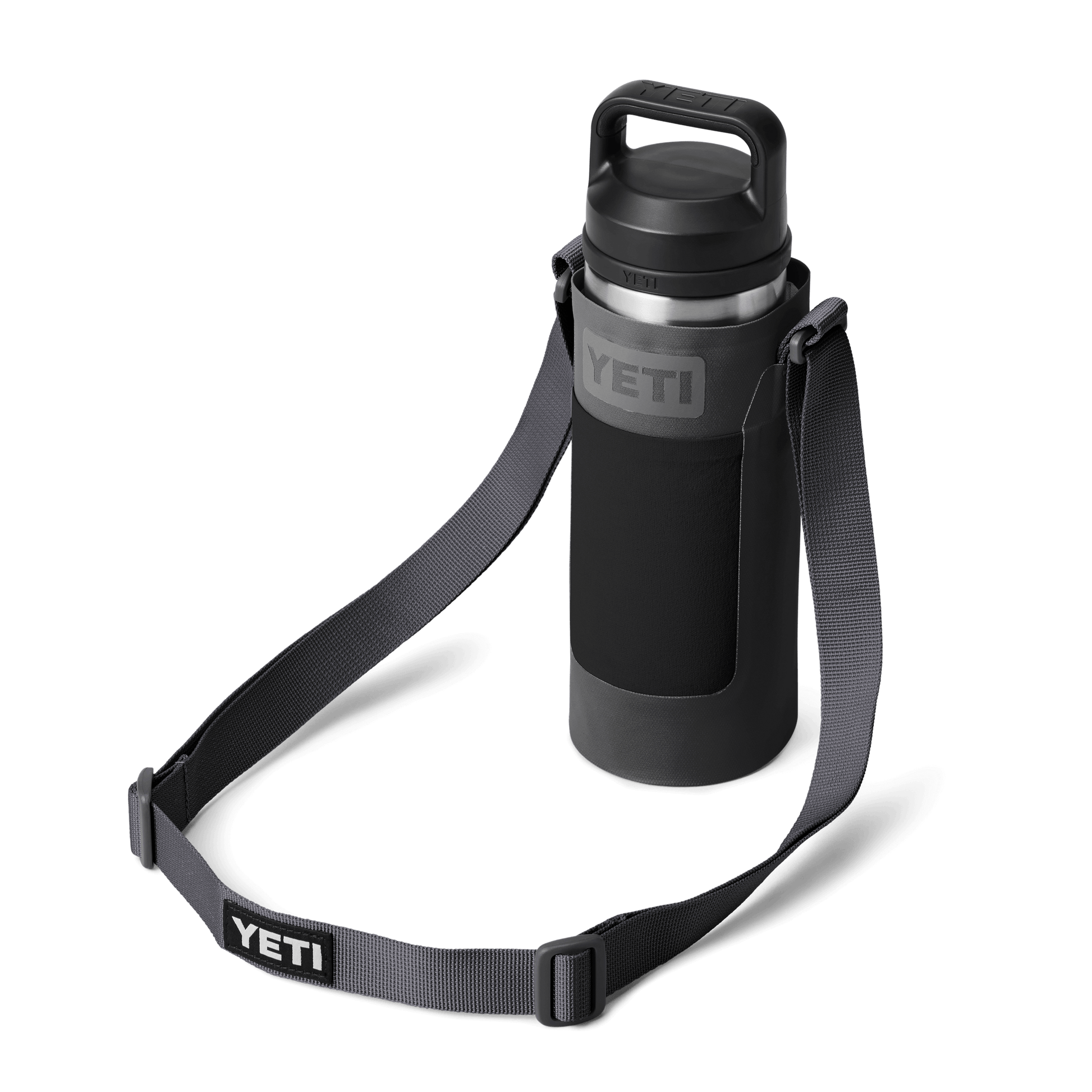 YETI Rambler® Bottle Sling Klein Charcoal