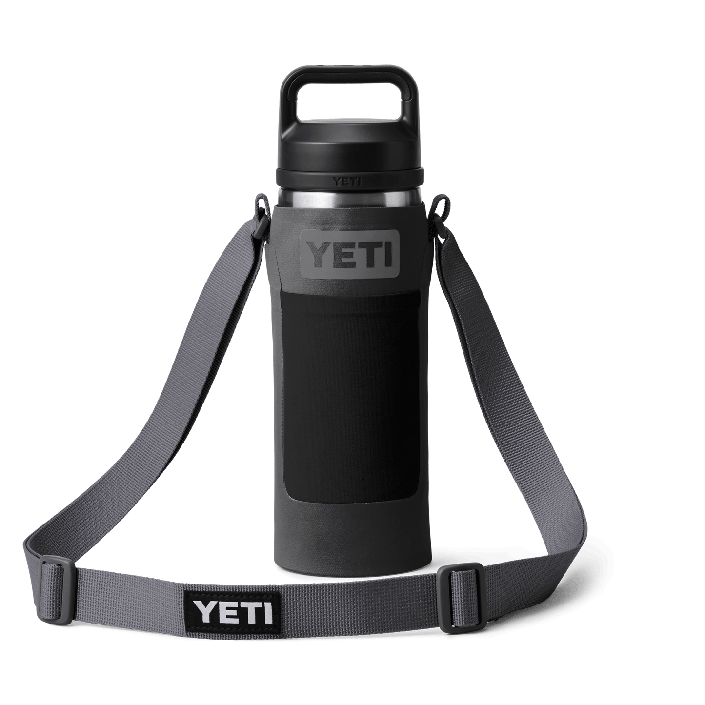 YETI Rambler® Bottle Sling Klein Charcoal