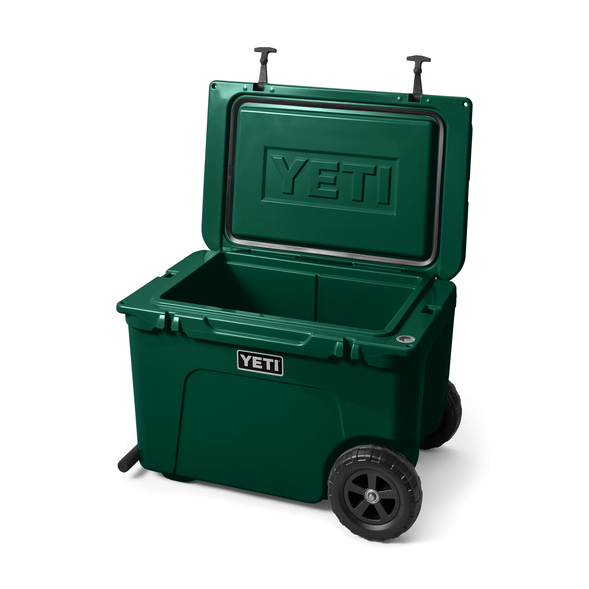 YETI Tundra Haul®-koelbox met transportwielen Black Forest Green