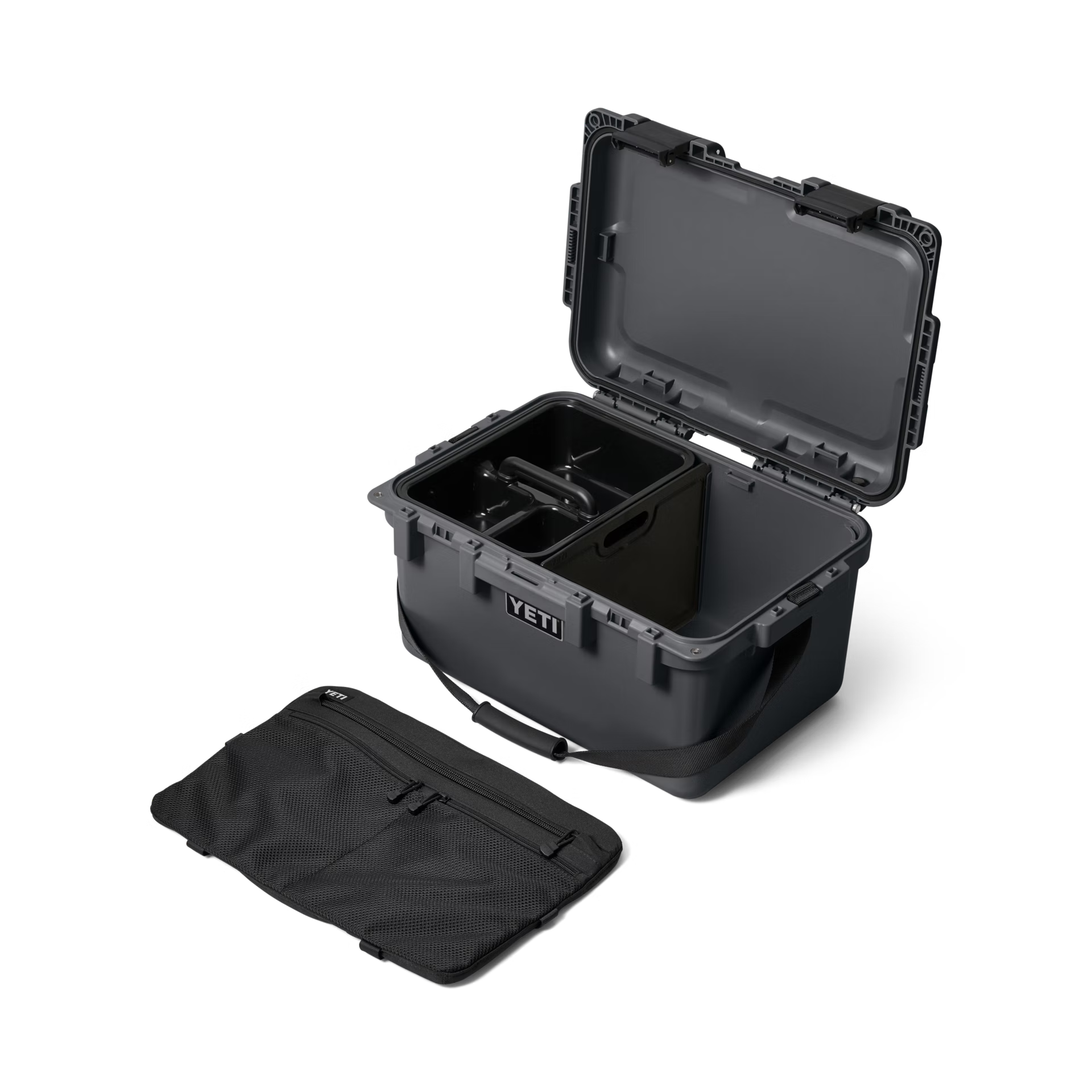 YETI LoadOut® GoBox 30-uitrustingsbox Charcoal