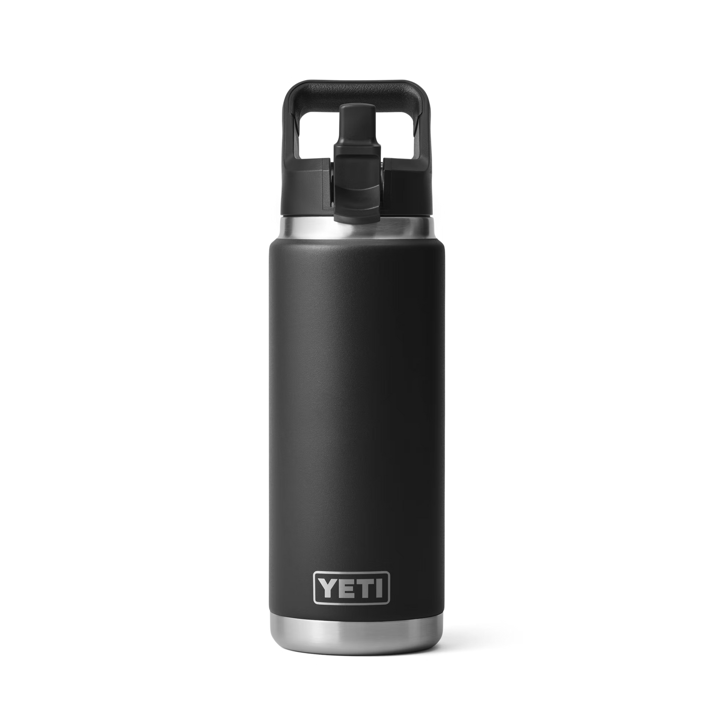 YETI Rambler® 26 oz (739 ml) Beker Met Rietjesdeksel Zwart