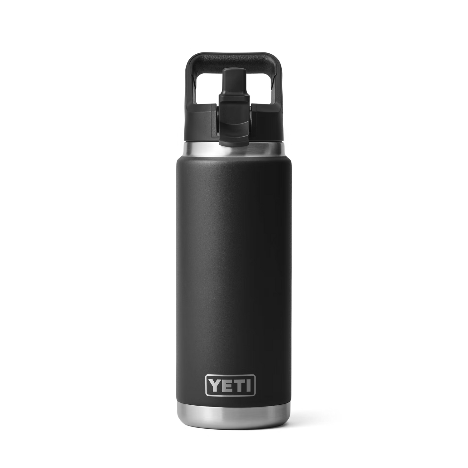 YETI Rambler® 26 oz (739 ml) Beker Met Rietjesdeksel Zwart