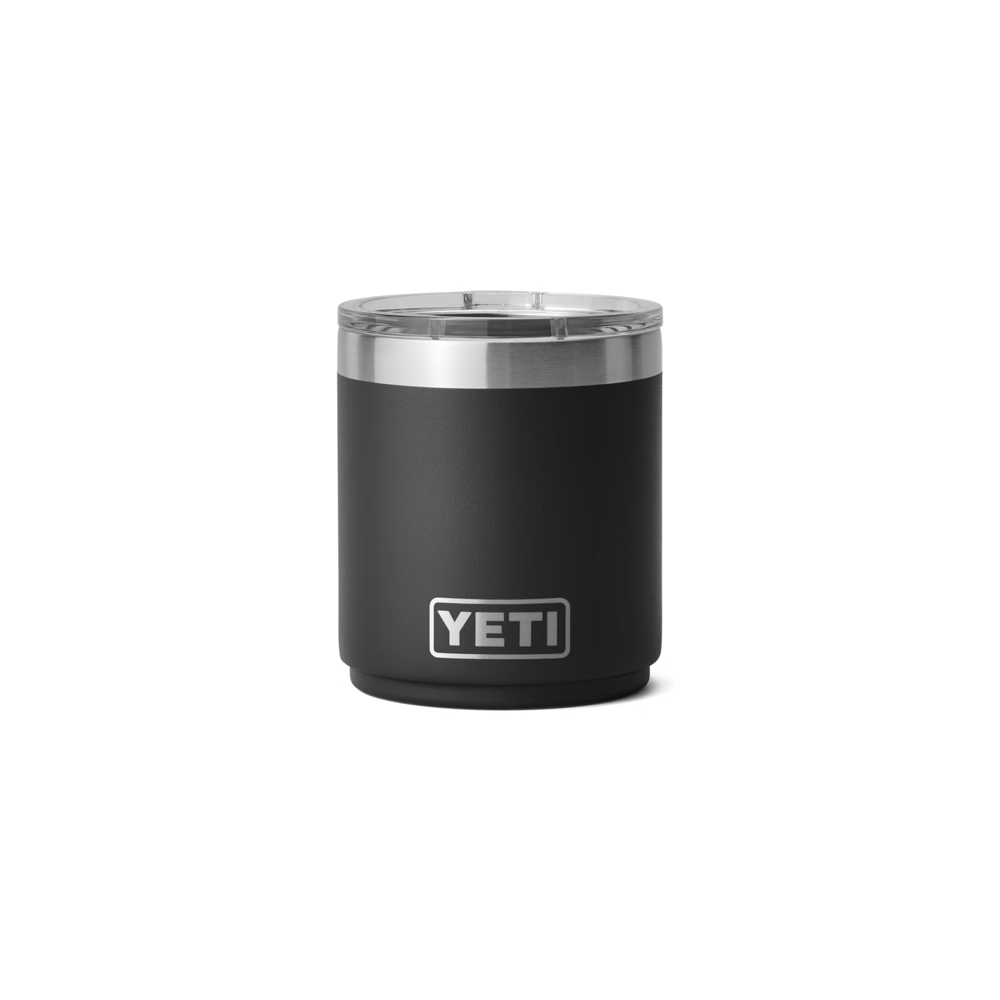 YETI Rambler® 10 OZ (296 ML) Stapelbare Lowball Zwart