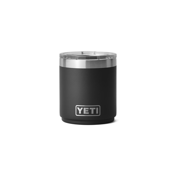 YETI Rambler® 10 OZ (296 ML) Stapelbare Lowball Zwart