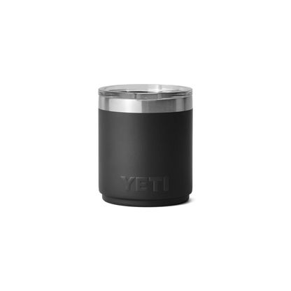YETI Rambler® 10 OZ (296 ML) Stapelbare Lowball Zwart