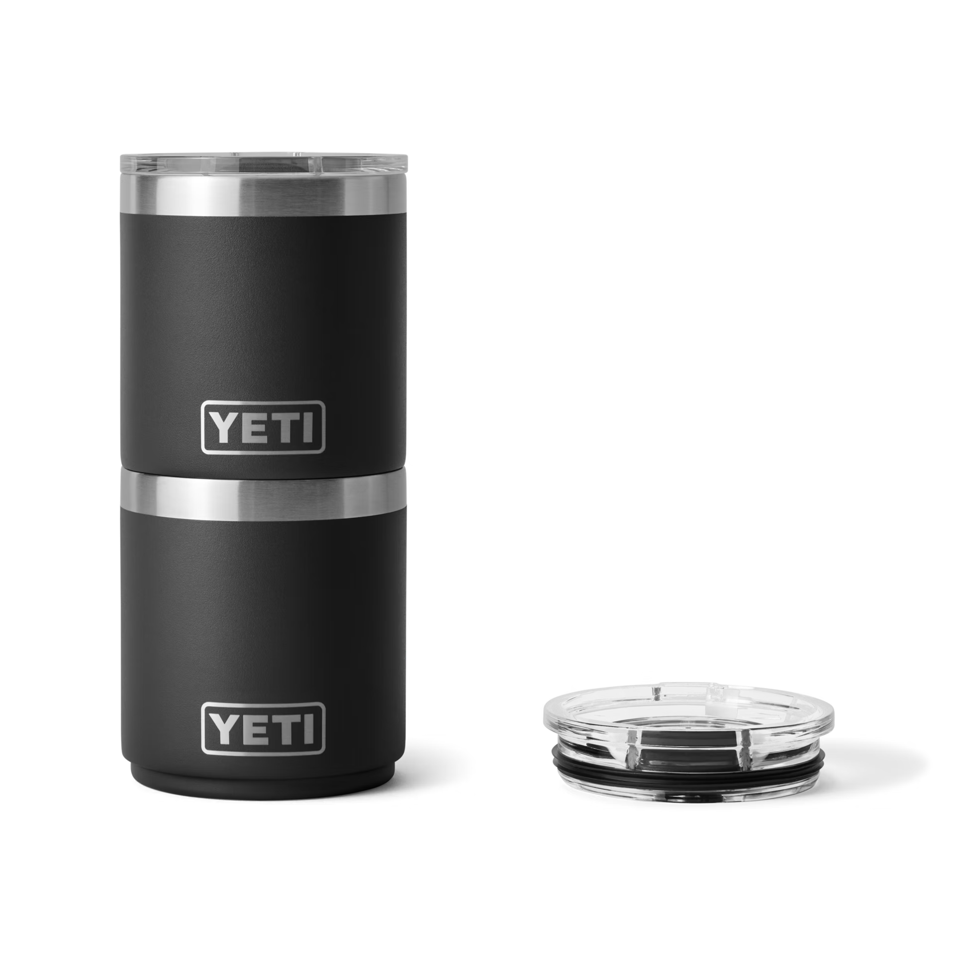 YETI Rambler® 10 OZ (296 ML) Stapelbare Lowball Zwart