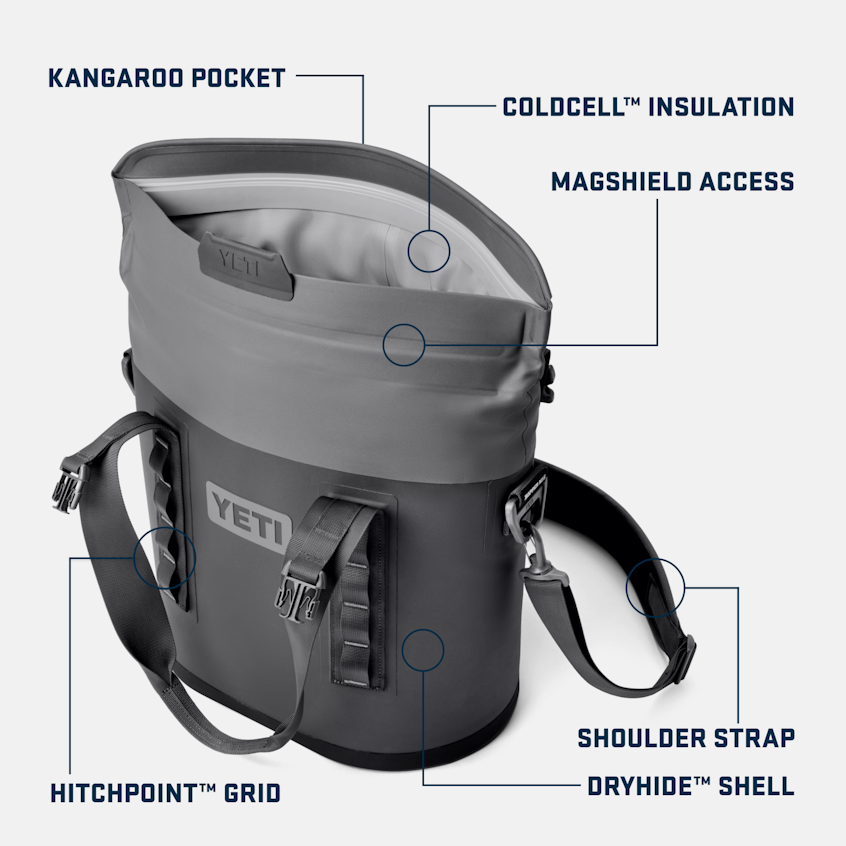 YETI Hopper® M15 Cool Bag Charcoal