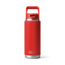 YETI Rambler® 26 oz (769 ml) Bottle With Straw Cap Rescue Red