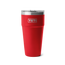 YETI Rambler® Stapelbare beker van 30 oz (887 ml) Rescue Red