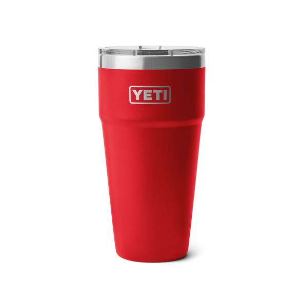 YETI Rambler® Stapelbare beker van 30 oz (887 ml) Rescue Red