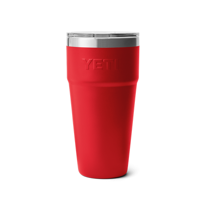 YETI Rambler® Stapelbare beker van 30 oz (887 ml) Rescue Red