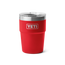 YETI Rambler® Stapelbare beker van 16 oz (475 ml) Rescue Red