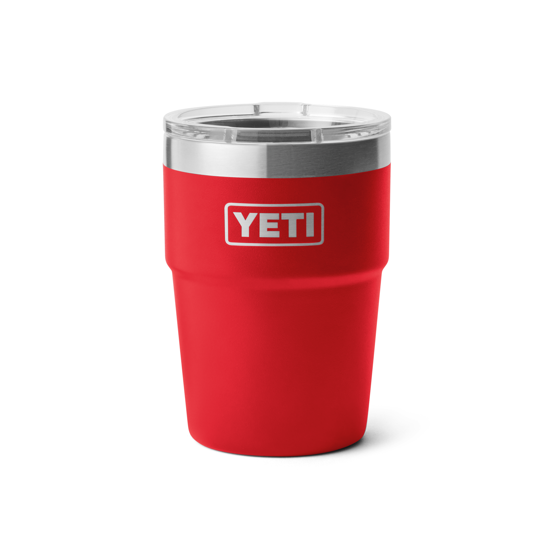 YETI Rambler® Stapelbare beker van 16 oz (475 ml) Rescue Red