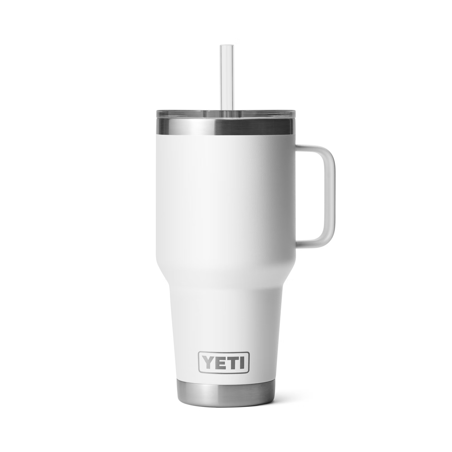 YETI Rambler® Mok Van 35 oz (994 ml) Met Rietjesdeksel Wit