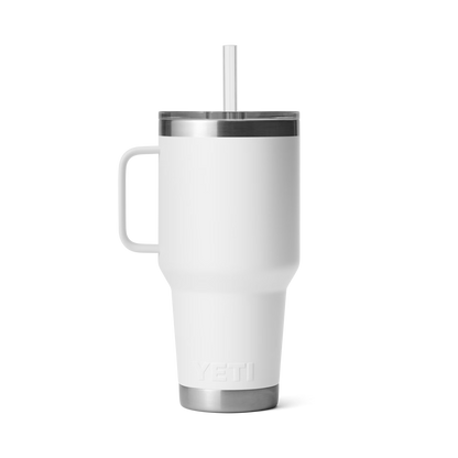 YETI Rambler® Mok Van 35 oz (994 ml) Met Rietjesdeksel Wit