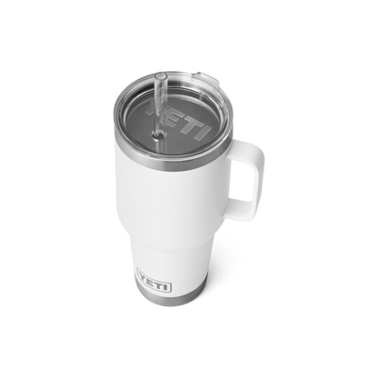 YETI Rambler® Mok Van 35 oz (994 ml) Met Rietjesdeksel Wit