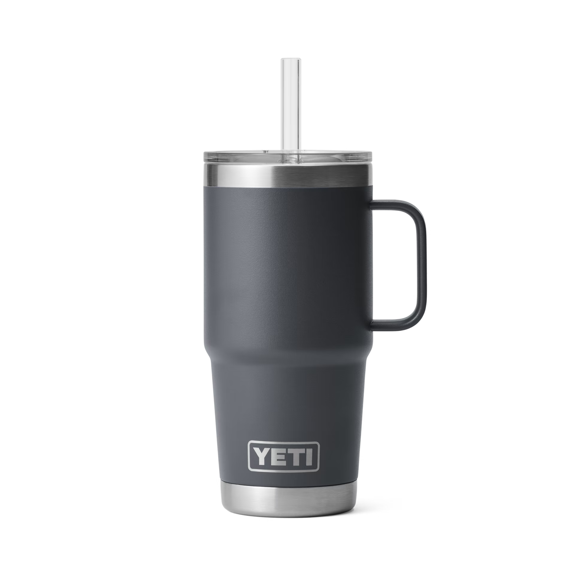 YETI Rambler® Mok Van 25 oz (710 ml) Met Rietjesdeksel Charcoal