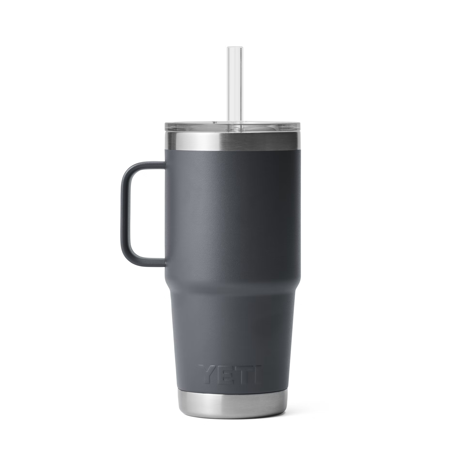 YETI Rambler® Mok Van 25 oz (710 ml) Met Rietjesdeksel Charcoal