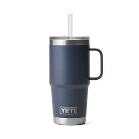 YETI Rambler® Mok Van 25 oz (710 ml) Met Rietjesdeksel Navy