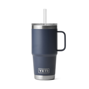 YETI Rambler® Mok Van 25 oz (710 ml) Met Rietjesdeksel Navy