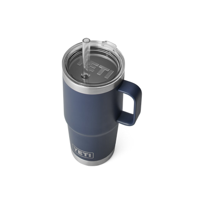 YETI Rambler® Mok Van 25 oz (710 ml) Met Rietjesdeksel Navy