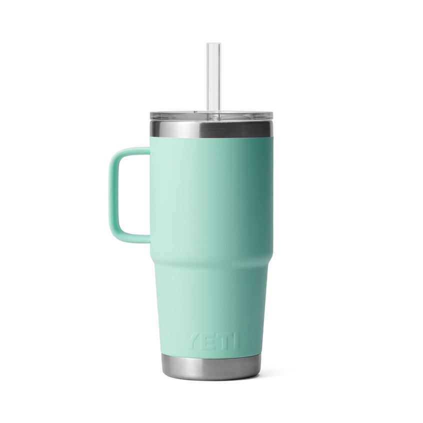 YETI Rambler® Mok Van 25 oz (710 ml) Met Rietjesdeksel Sea Foam