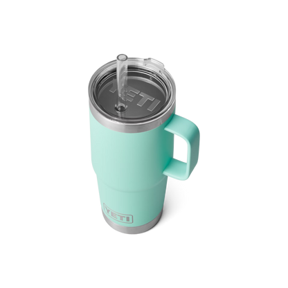 YETI Rambler® Mok Van 25 oz (710 ml) Met Rietjesdeksel Sea Foam