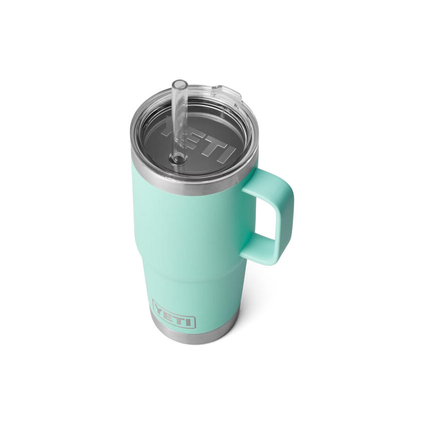 YETI Rambler® Mok Van 25 oz (710 ml) Met Rietjesdeksel Sea Foam