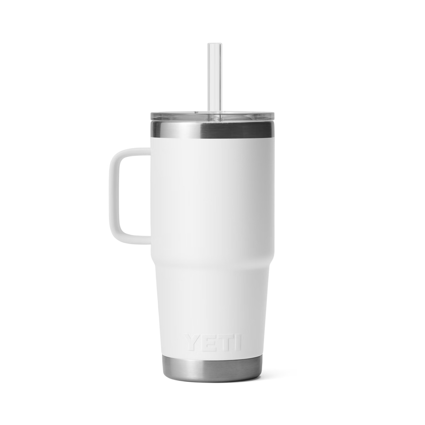 YETI Rambler® Mok Van 25 oz (710 ml) Met Rietjesdeksel Wit